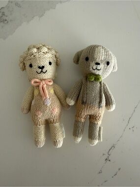 Cuddle + kind tiny set of 2 dolls